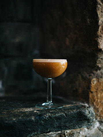 Cocktails at The George Hotel, Inveraray, Argyll. Scotland.