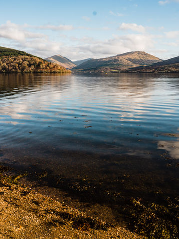 Loch Fyne at The George Hotel, Inveraray, Argyll. Scotland.